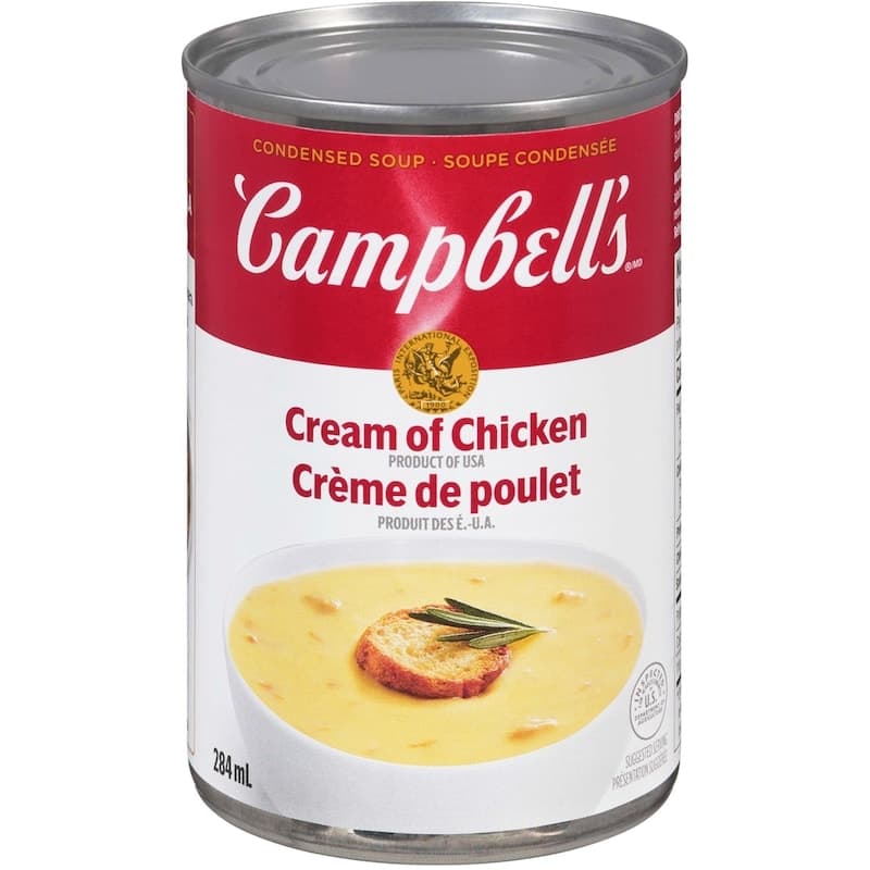 Crème de poulet condensée