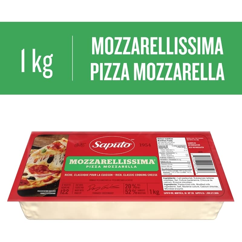 Mozzarellissima râpée Saputo