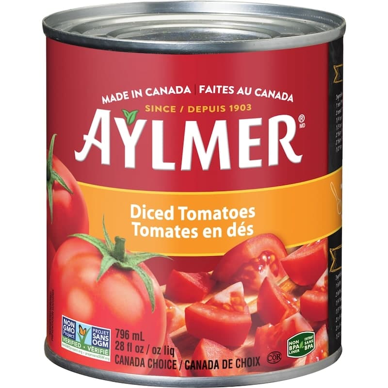 Tomates en dés en conserve