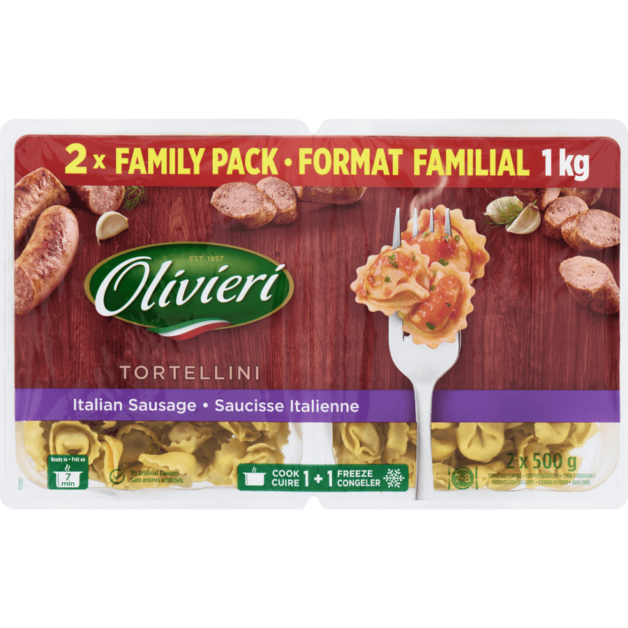 Tortellini saucisse italienne Olivieri