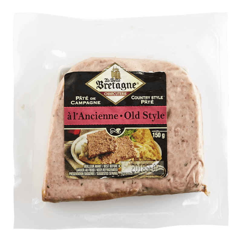 Pâté de campagne glacé, style ancien