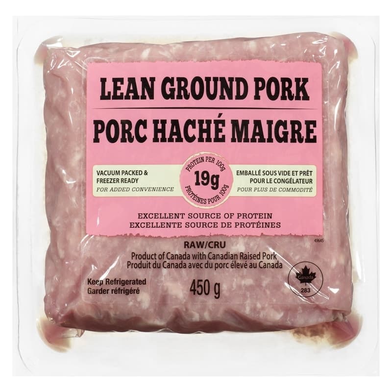 Porc haché maigre