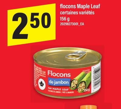 Flocons de jambon Maple Leaf