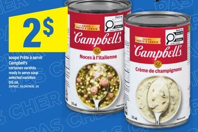 Crème de champignons Campbell's
