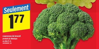 Couronne de brocoli