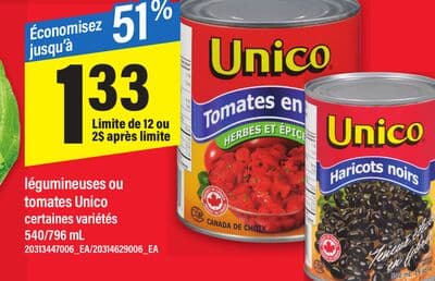 Tomates en dés Unico