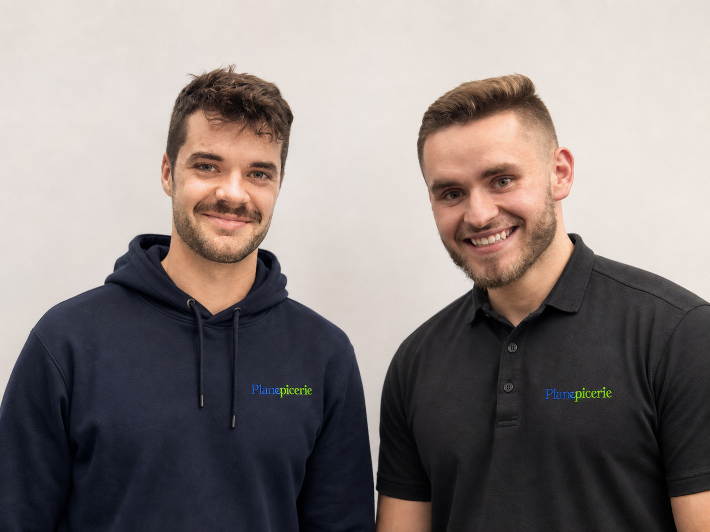 Émerik et Mathieu, fondateurs de Planepicerie