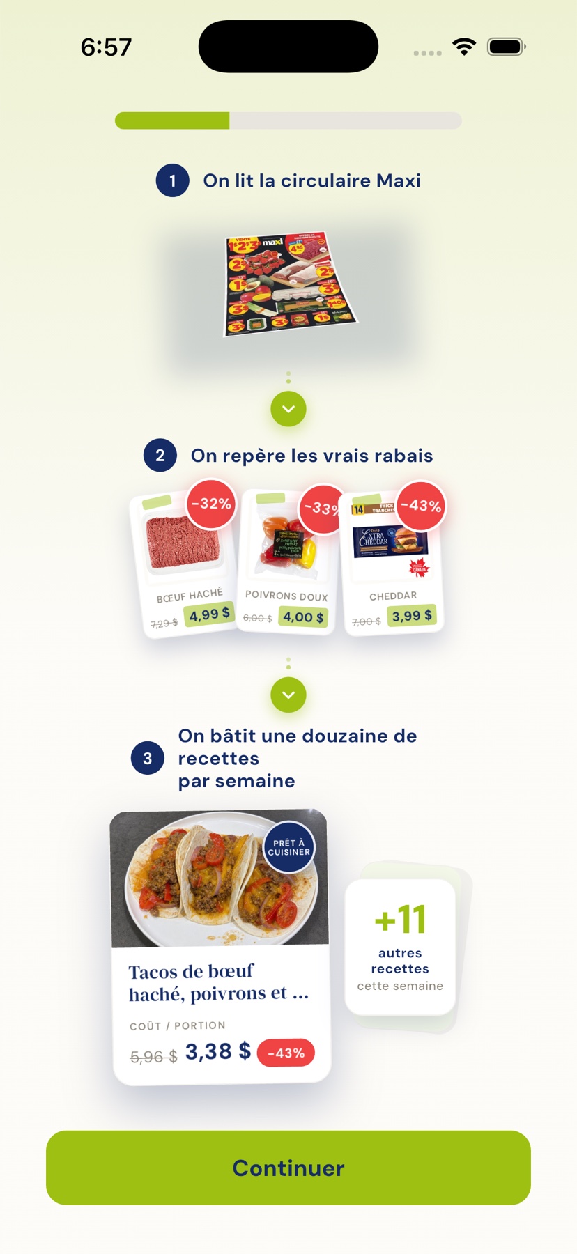 Le parcours Planépicerie de la circulaire aux recettes prêtes à cuisiner